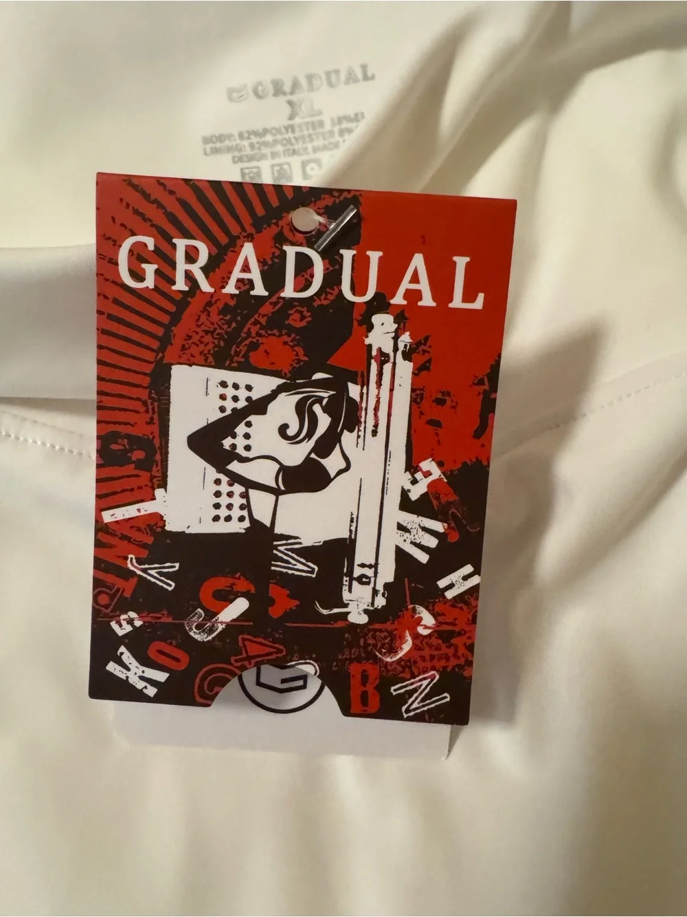 Gradual white athletic